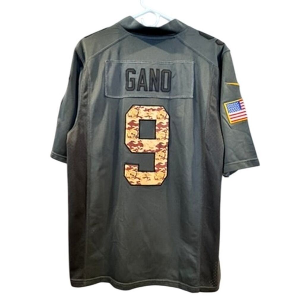 Nike Gano Panthers Salute To Service Jersey M Military Camo Football NFL Field - Picture 9 of 10
